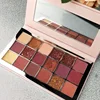 High Quality 18 Colors Private Label Makeup Pallette Eyeshadow Custom Logo Cardboard Mix Shimmer Cosmetic Eye Shadow