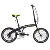Folding Bike 20 Bicycle Commuter Bike , Durable Frame, Adjustable Seat