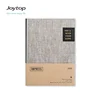 Joytop Keep Your Head Up casebound notebook A5 journal planner plain net marble linen board design 6440