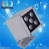 Square tempered cover 5W LED flood light with DMX function for building facade and sculptrure decoration