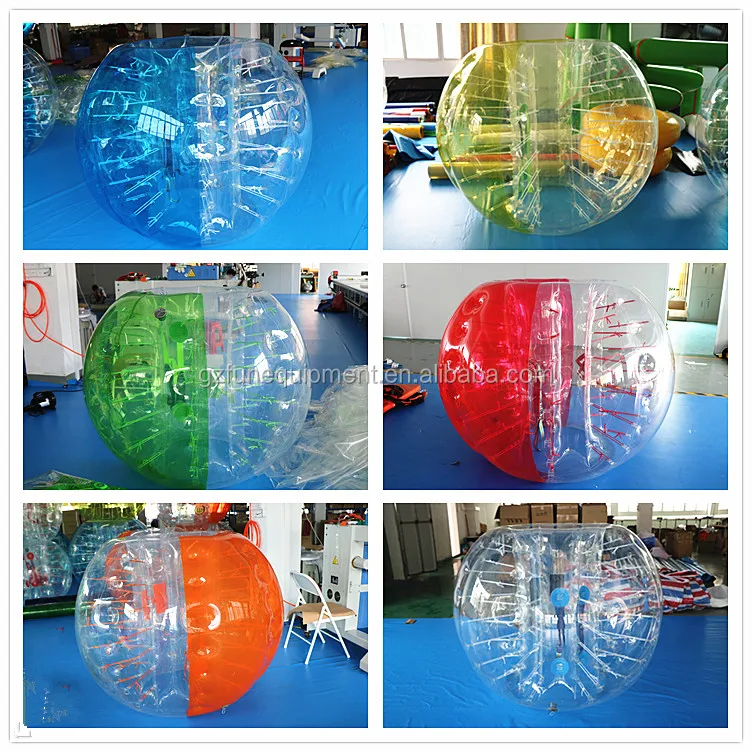 colored bumper ball