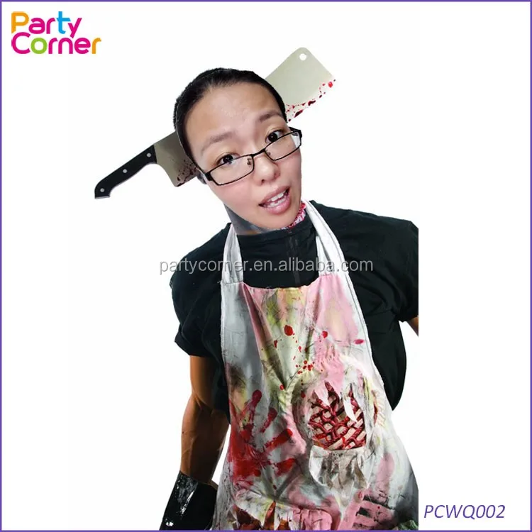 Halloween Fake Knife Through Head Horror Scary Headband Buy Halloween