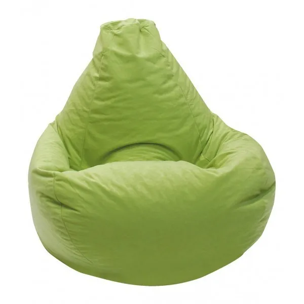 outdoor unique triangle beanbag chair modern lime