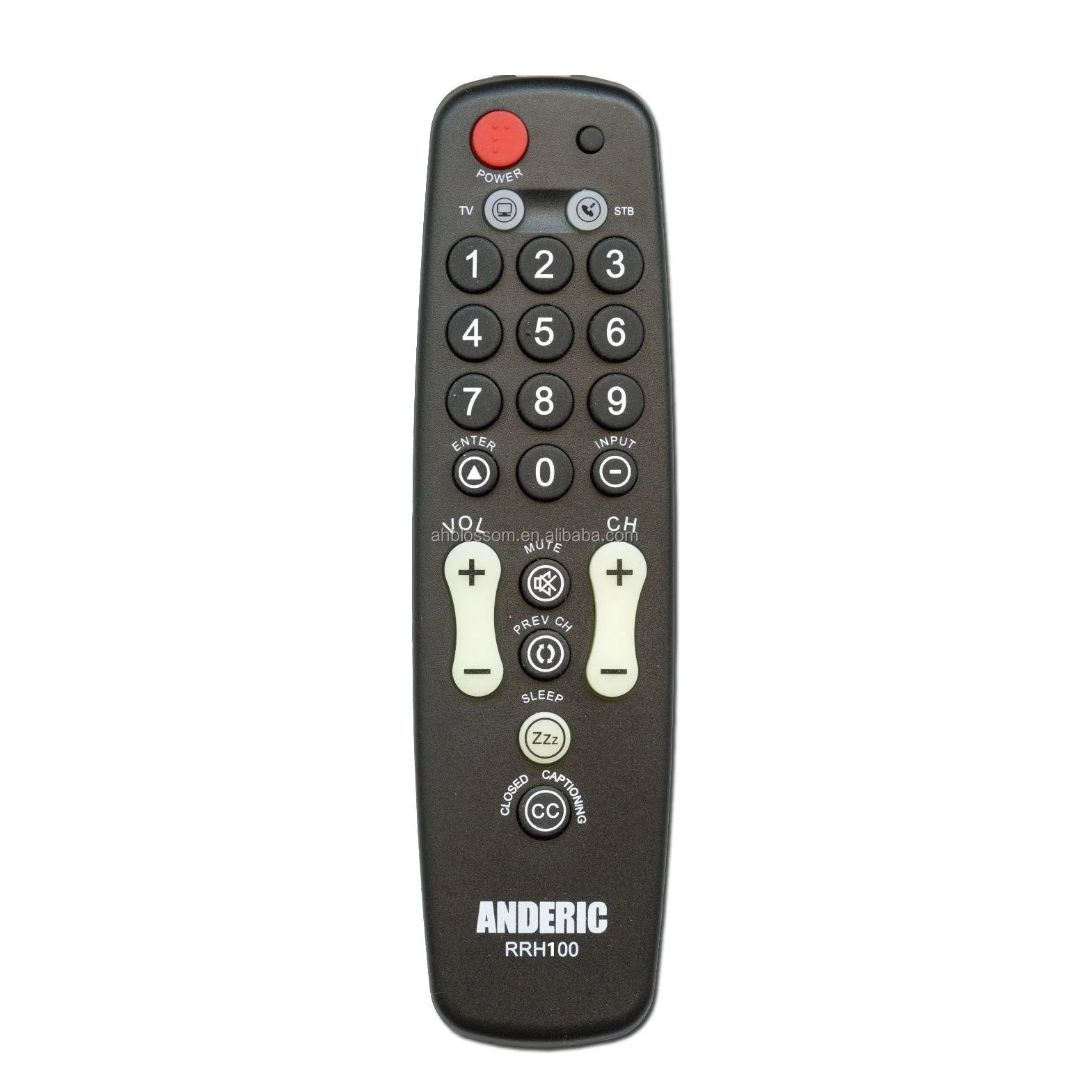 NEW ANDERIC 1-Device Universal Remote Control RRH100 Hospitality TV RRH100