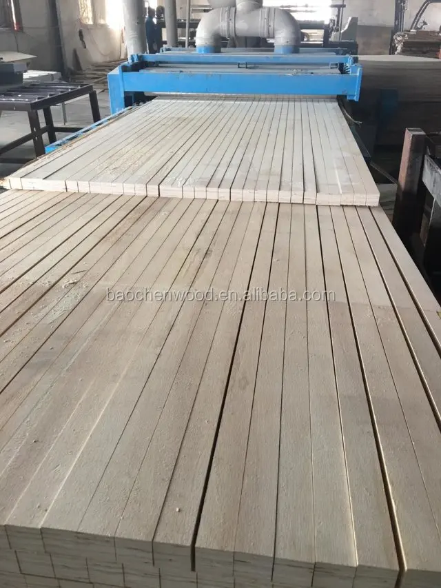 E0 Glue Wooden Lvl Slat/ Curved Lvl Bed Slats/ Flat Poplar Lvl In Best