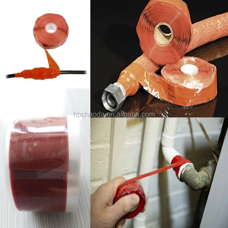 Fuel Line Silicone Rubber Hose Pipe Repair Tape Plumbing Repair Tape