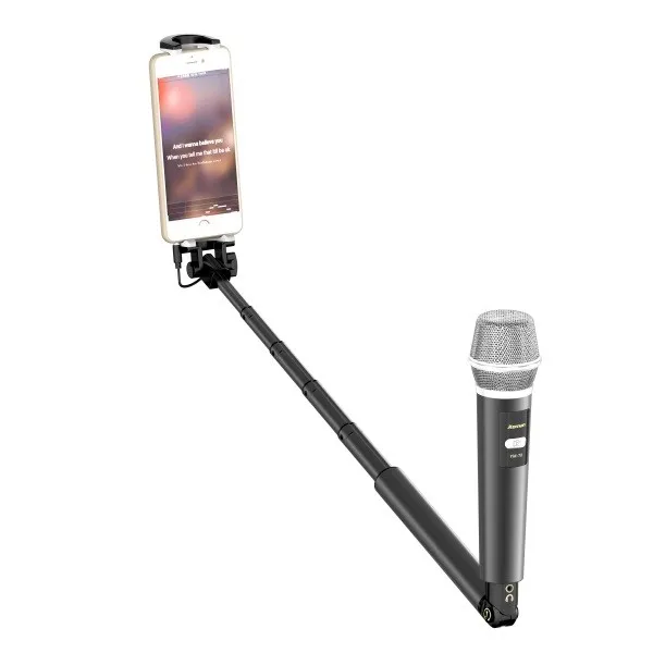 Selfie Microphone,Selfie Stick With Microphone,Selfie Mic Music Set For