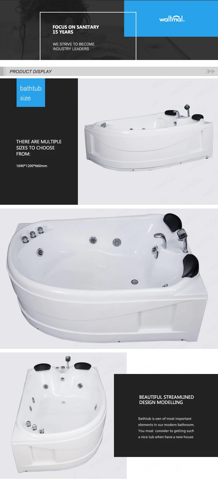 Bathtub Supplier Wholesale Luxury Spa Air Jet Whirlpool Bathtub Buy