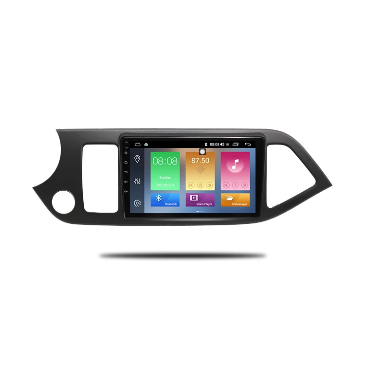 IOKONE nuevo Android 9,0 navegación GPS de Audio de accesorios para coche KIA Picanto 2011, 2012, 2013, 2014, 2015
