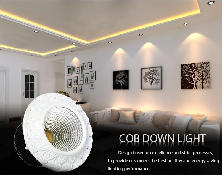 CE &ROHS approved High luminous flux adjustable led spotlight