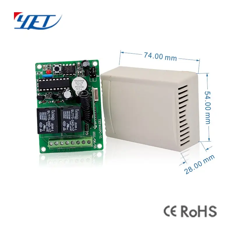 transmitter and receiver 2 channel mini