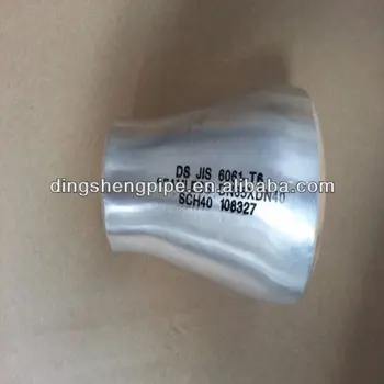 aluminum sch pipe fittings reducer larger eccentric