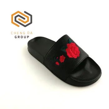 custom embroidered flip flops