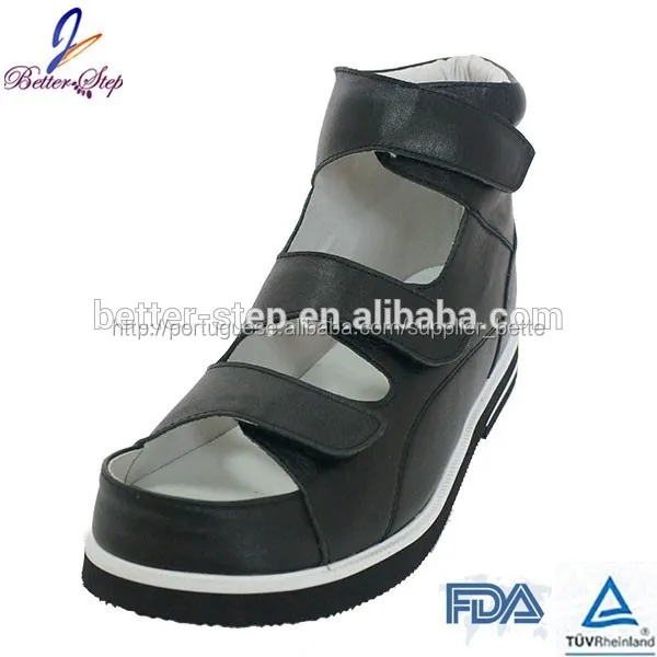 sapatos e sandalias ortopedicas