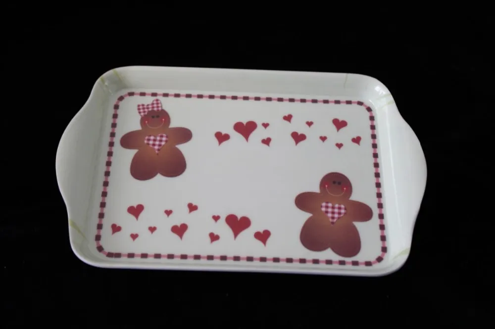 100%melamine kid tray
