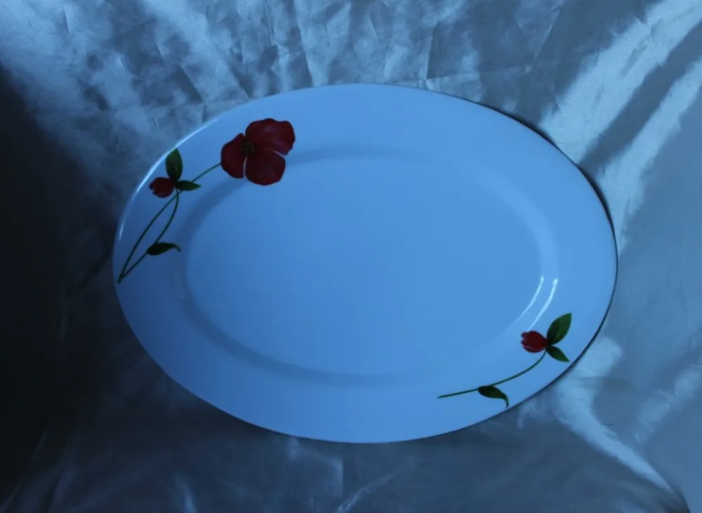 14inch melamine fruit salad plate