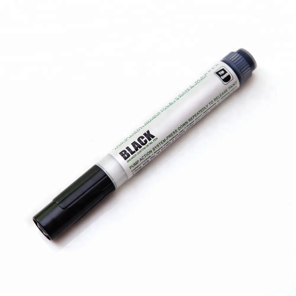 Wholesale Black 6.5mm Tip 10gram Ink Premium Midsole Marker Sneaker