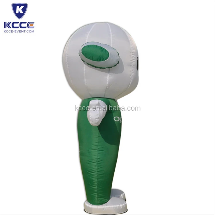 Outdoor inflatable advertising cartoon, blow up mobile promotion carton