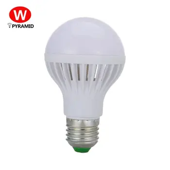 E27 Led Light Bulb 5w Plastic Ball Steep Household E27 Led Light Bulb 5w Plastic Ball