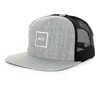 Custom Printing pyrograph Design Flip Up Brim trucker Hats Custom Urban Caps Hats blank 5 panel trucker snapback cap