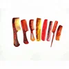 Two-color hair comb set small pocket comb plastic hair comb in tortoise shell effect