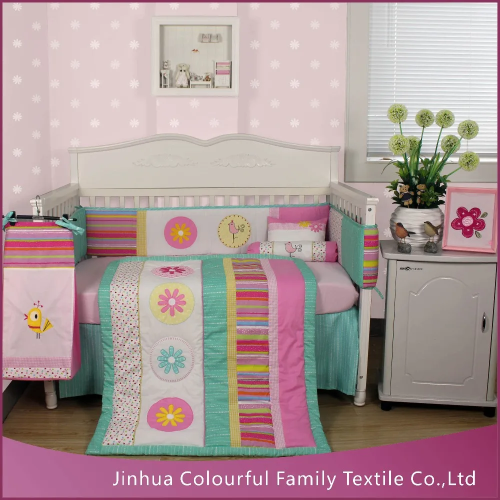 colourful cot bedding