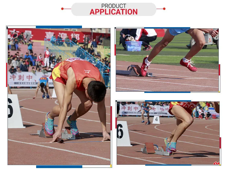 Track And Field Equipment Aluminium Athletics Starting Block Target