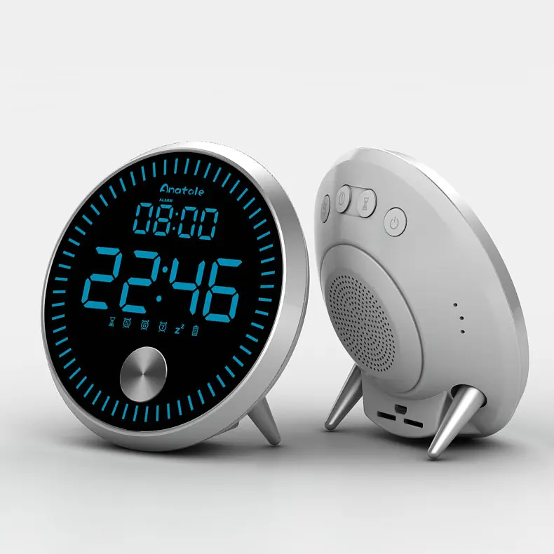 New Arrival Snooze Calendar Timer Talking Clock Decorative Alarm Clock
