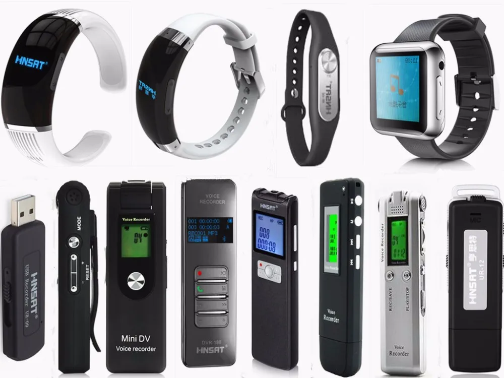Spy Gadgets Wearable Wrist Watch Children Voice Recorder Mini Digital Micro Hidden Voice Recorder