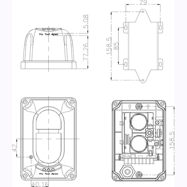 ir beam smoke detector
