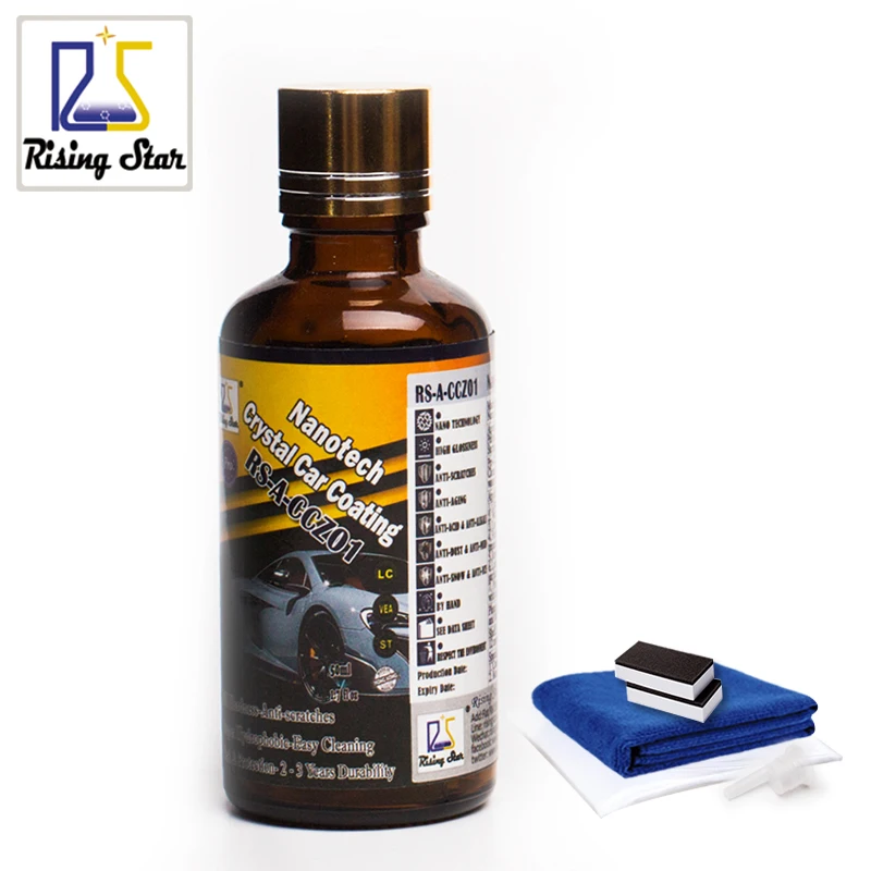 nano liquid glass coating for car 9H ceramic coating products liquid