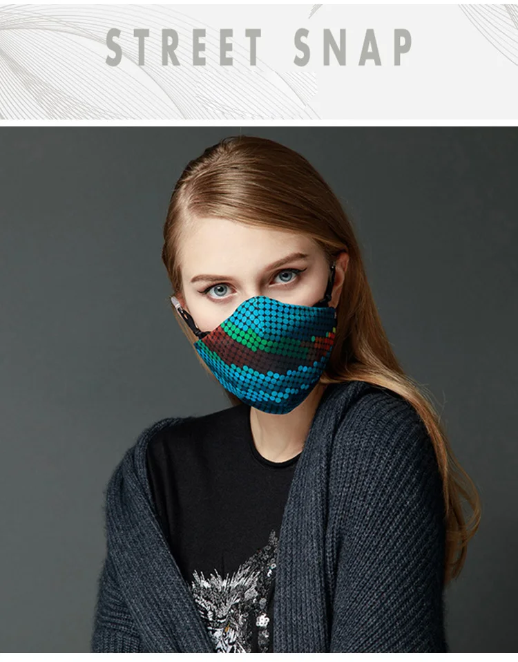 Mehow Fashion Face Mask N95 Cotton Dust Disposable Washable Reusable