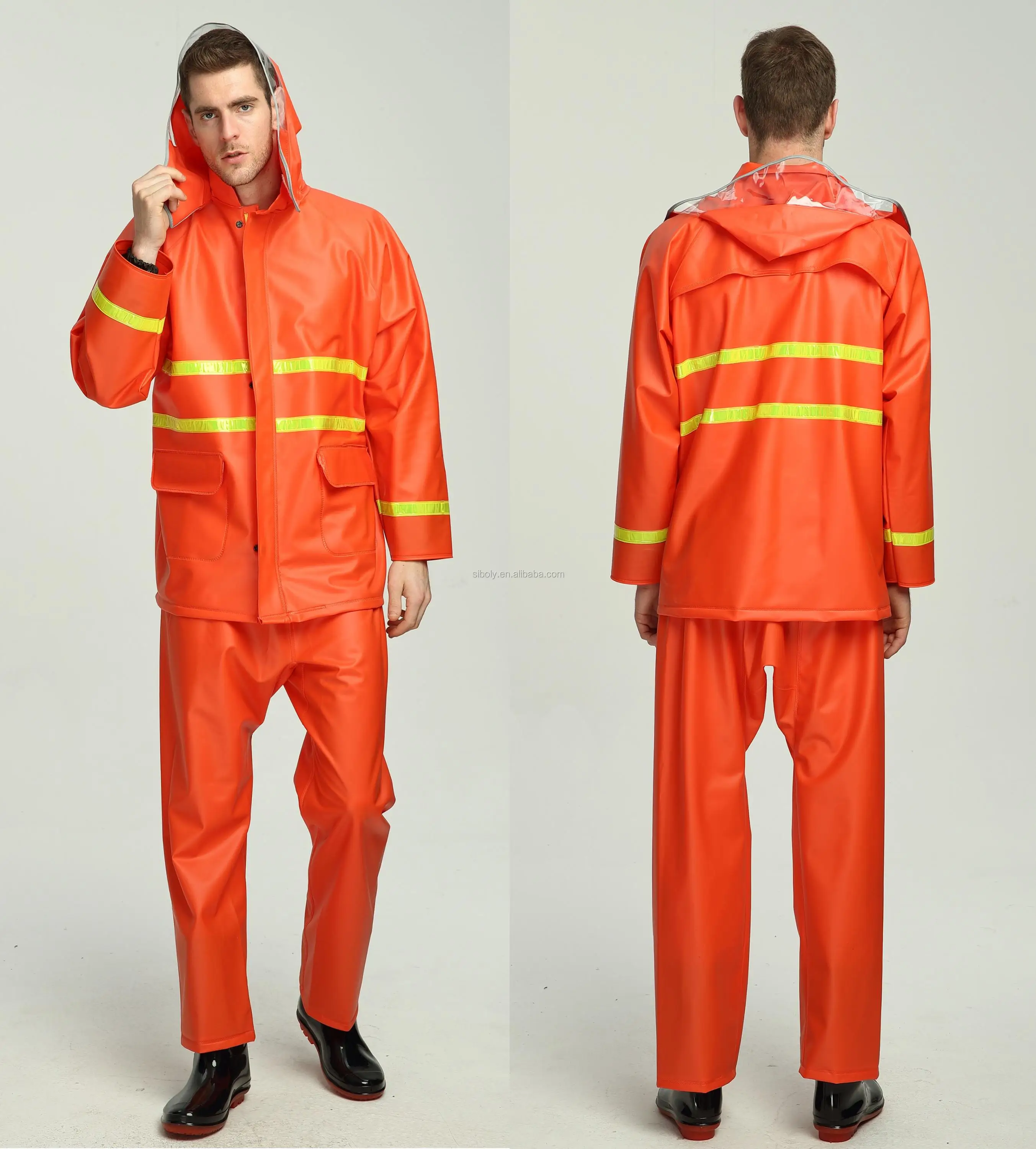 Heavy Duty Crew Commercial Fishing Rain Gear Jacket Buy Fishing Rain