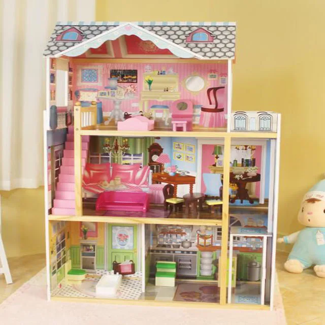 2020 Amazon Top Seller Diy Wooden Dollhouse Accessories China Factory ...