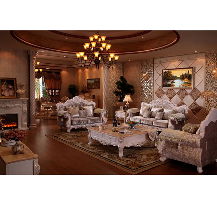 European Style Luxury Living Room Furniture Sofa Set - Buy European