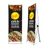 Simple Style Pop Display Standing X Banner