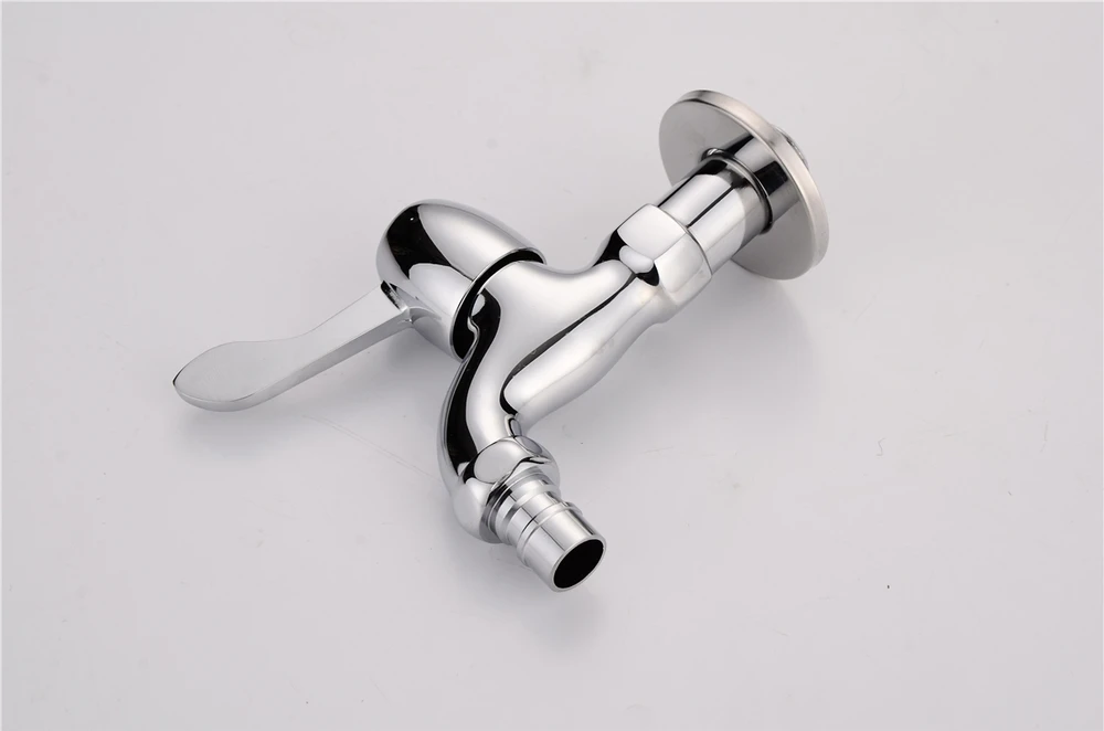 Cheap Chrome Plated Brass Washing Machine Double Water Tap Buy