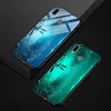Customized cartoon Luminous Phone Case For iPhone X/XS Wholesale tempered glass Slim TPU Frame phone back for iphone 6/7/8
