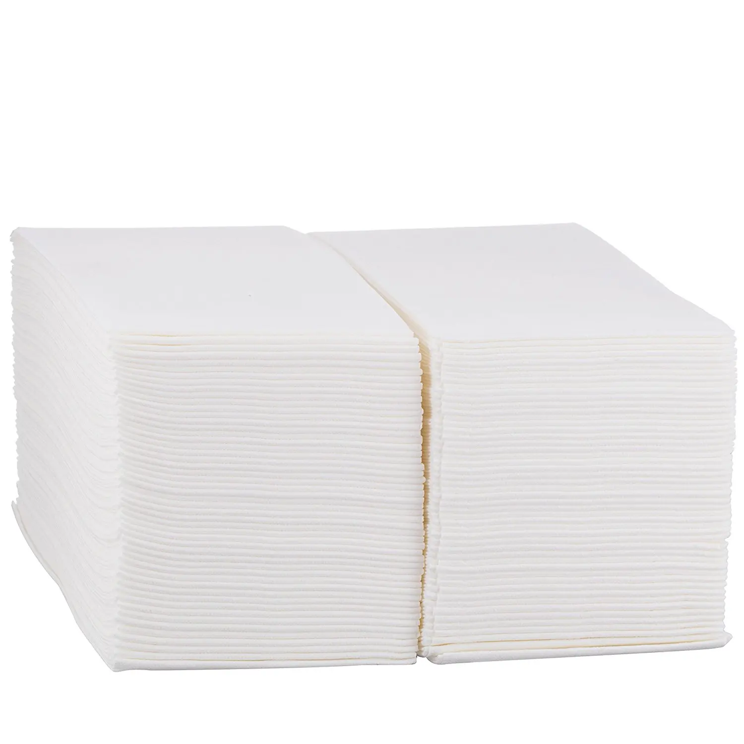 Disposable Cloth-Like Paper Hand Guest Towels – Soft, Absorbent, Air laid Tissue Paper for Kitchen, Bathroom or Events, White Guest Towel (1000)