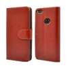 Top selling durable leather pouch for huawei p8 2017 lite wallet case
