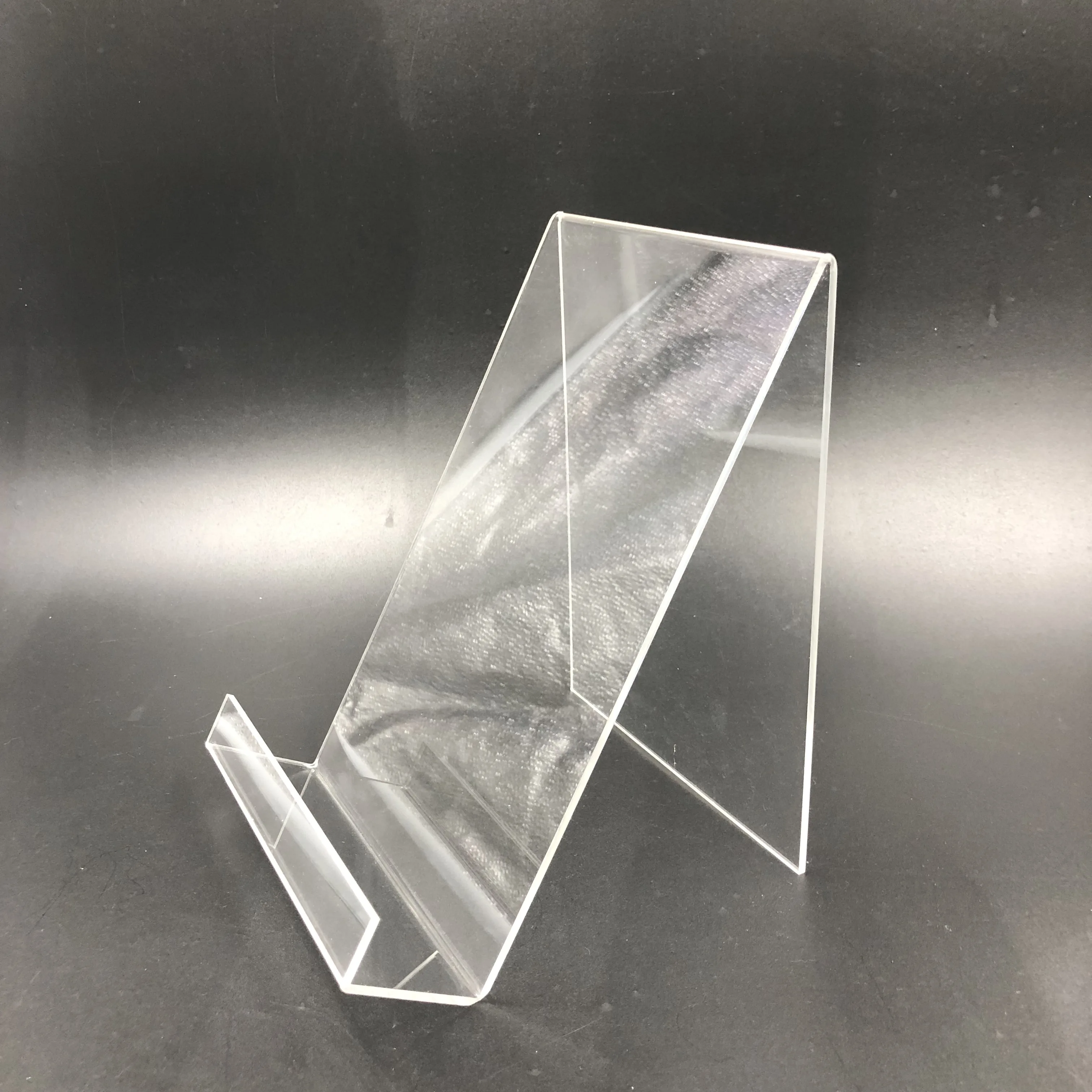 Acrylic Book Stand Clear Acrylic Display Easel Holder For Displaying