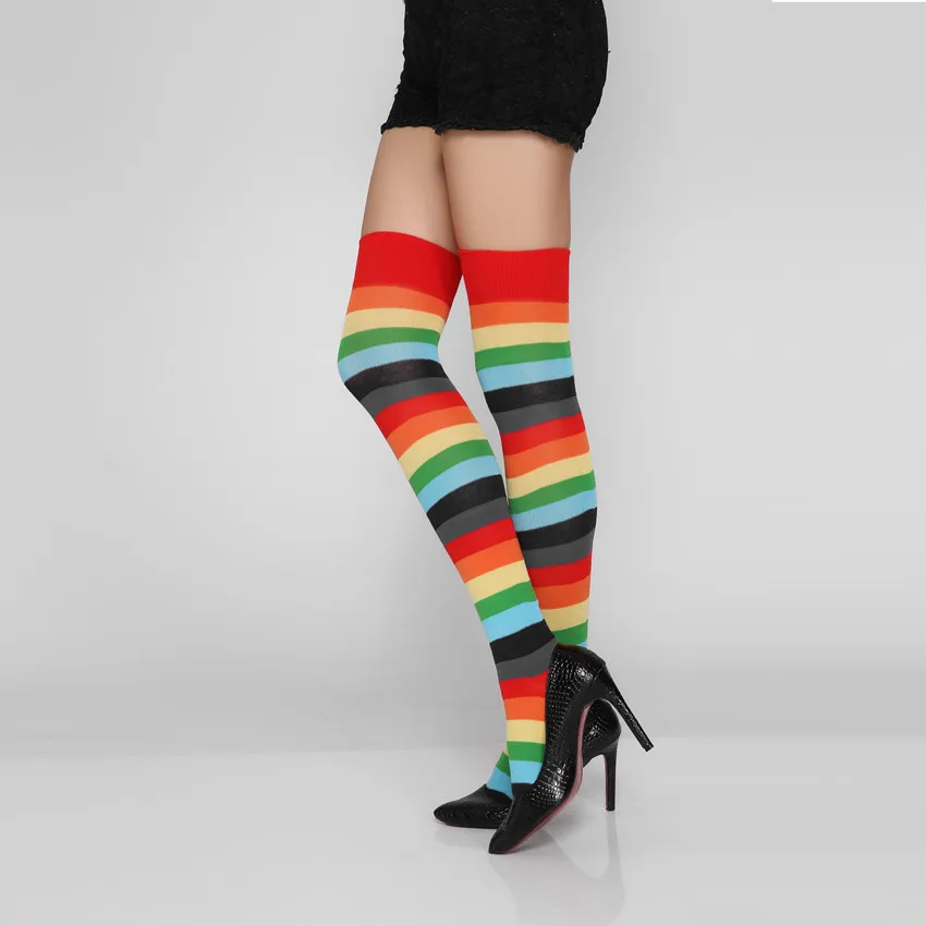 Sexy Leg Stocking Direct Factory Fashion Girl Striped Hot Sale Paypal