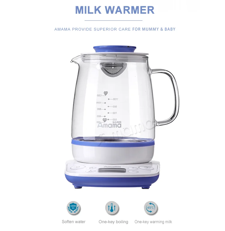 1000w 1200ml Cordless Kettle Milk Warmer&kettle - Buy Cordless Kettle ...