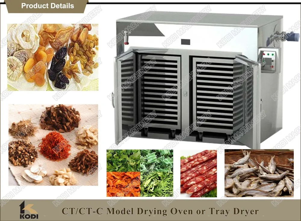 Ctc Series Hot Air Industrial Fruit & Vegetable Circulating Drying