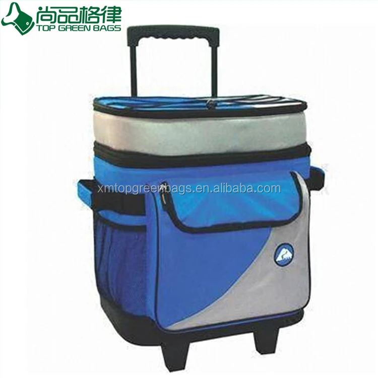 insulated picnic bag on wheels