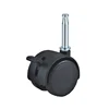 Long insert stem furniture nylon caster without brake