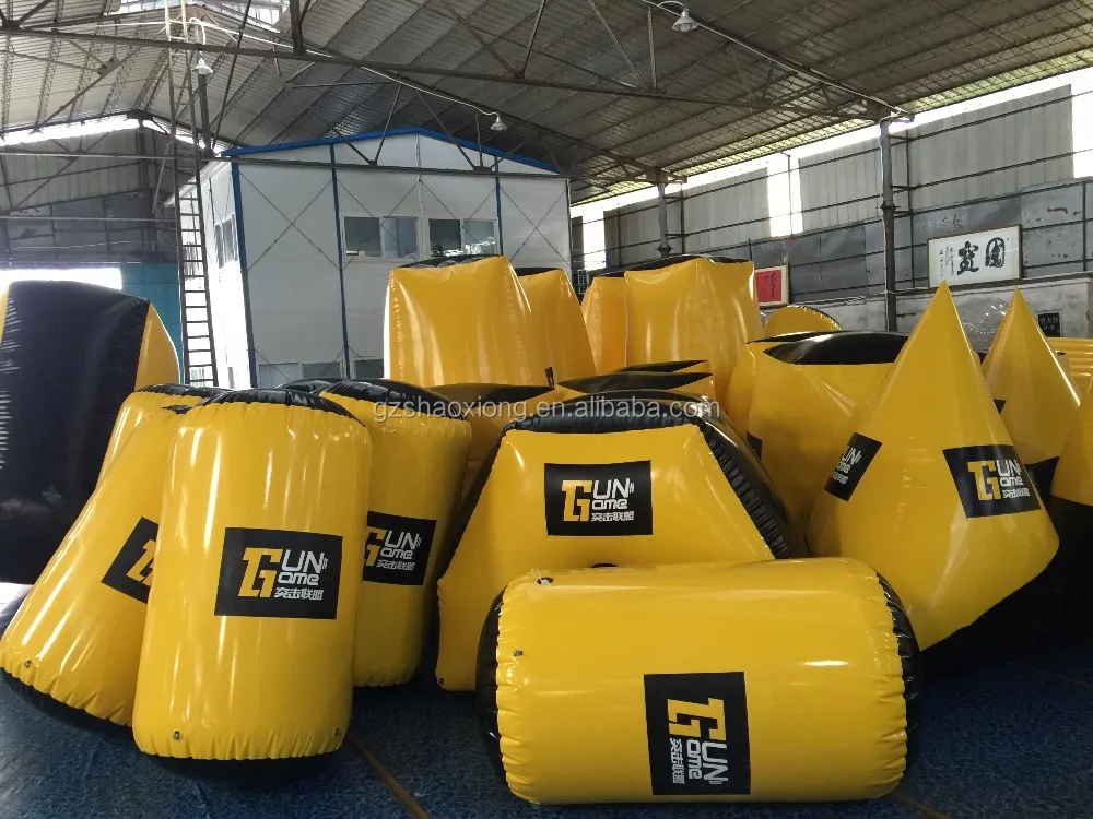 Cheap Inflatable Paintball Barriers / Inflatable Air Bunker With High