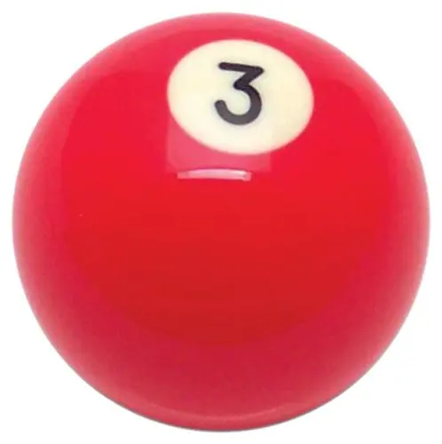 American Shifter 96054 Blue Stripe 10 Ball Billiard Pool Shift Knob