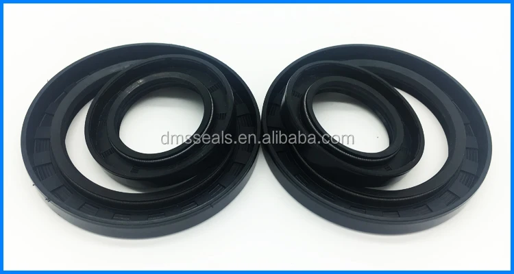 rubber covered double lip oil and grease seal for motor