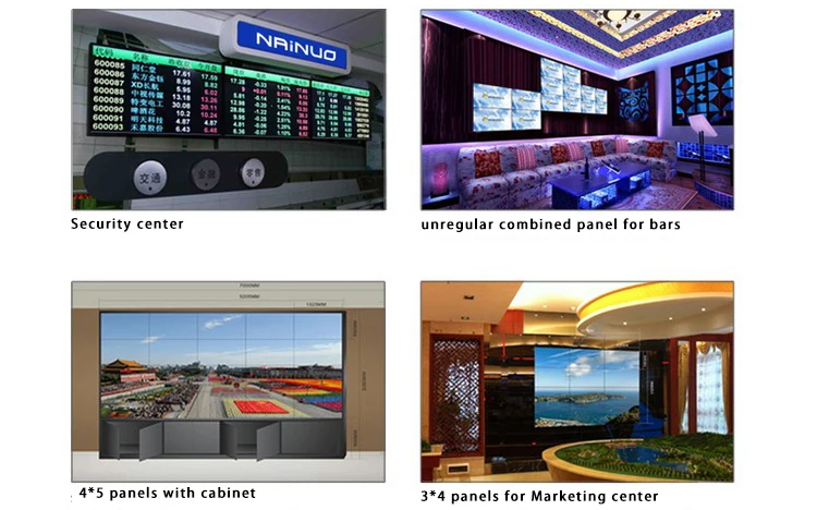 46 Inch Seamless Tv Wall Multi Panel Tv Wall - Buy 46'' Tv Wall Screen